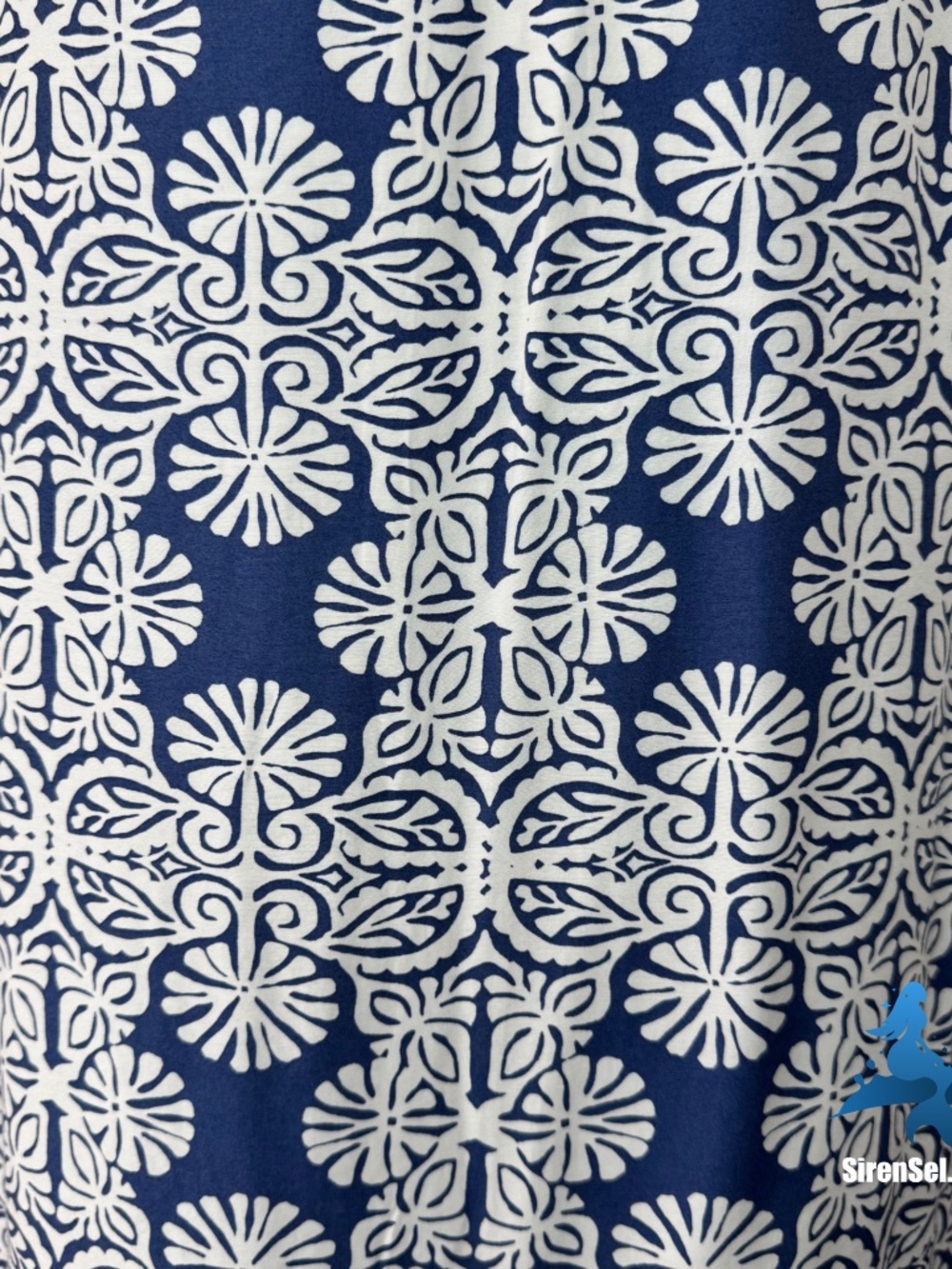 1287 Vineyard Vines Halter Dress – 2 – Blue White - Picture 9 of 13